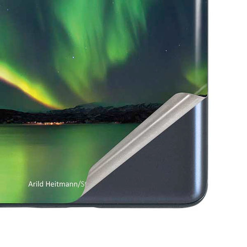 StockTrek Aurora Borealis Over Tjeldsundet in Norway Galaxy S20 Fan Edition Skin